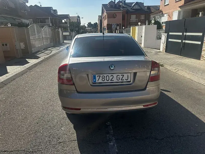 Usado Skoda Octavia GreenLine 105 CV (77 kW) 2010 Marrón Berlina