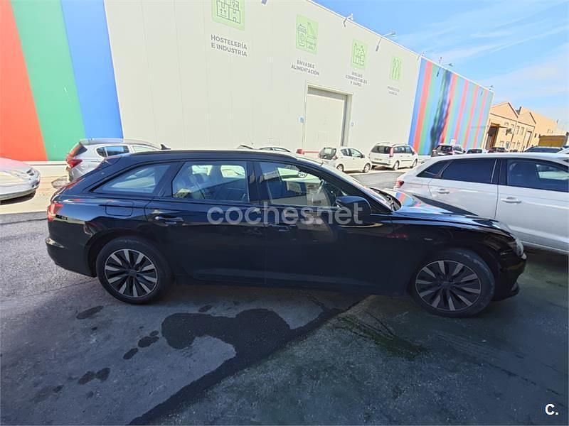 Usado Audi A6 163 CV (119 kW) 2019 Negro Familiar