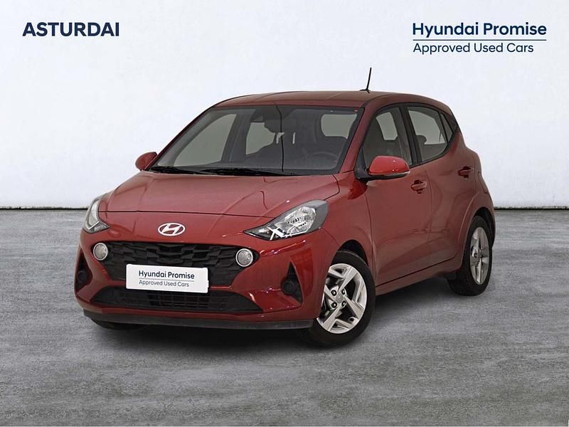 Rojo Usado 2022 Hyundai i10 Utilitario | 13.990 € (Precio justo) - Imagen 1/4
