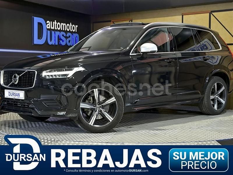 Negro Usado 2017 Volvo XC90 R-Design SUV | 35.990 € (Caro) - Imagen 1/3