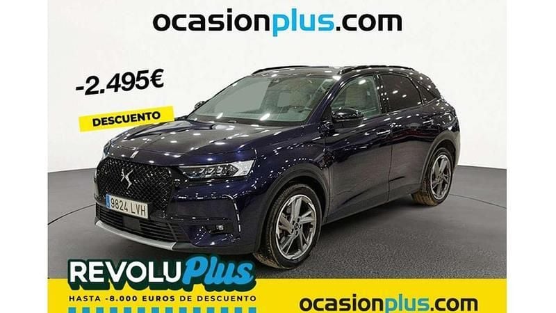 Azul Usado 2021 DS Automobiles DS7 Crossback SUV | 23.355 € (Precio justo) - Imagen 1/4