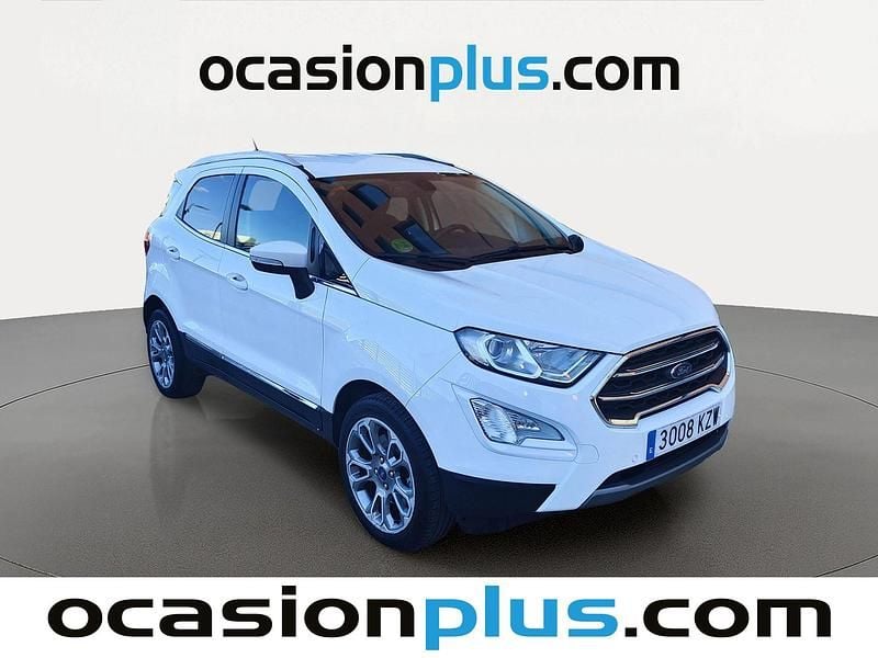 Usado Ford Ecosport Titanium 125 CV (91 kW) 2019 Blanco SUV