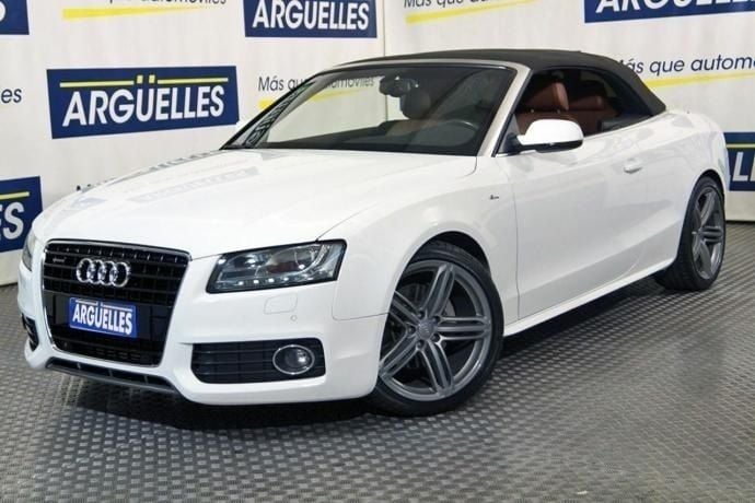 Usado Audi A5 S-Line 240 CV (176 kW) 2009 Blanco Coupe