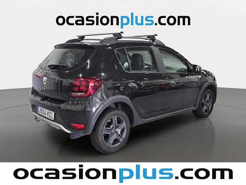 Usado Dacia Sandero Stepway 90 CV (66 kW) 2017 Negro SUV