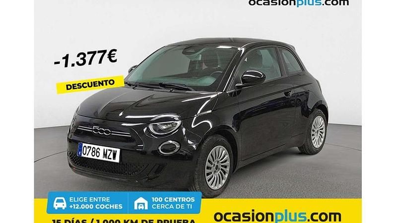 Negro Usado 2022 Fiat 500e Action Utilitario | 11.819 € (Buen precio) - Imagen 1/4