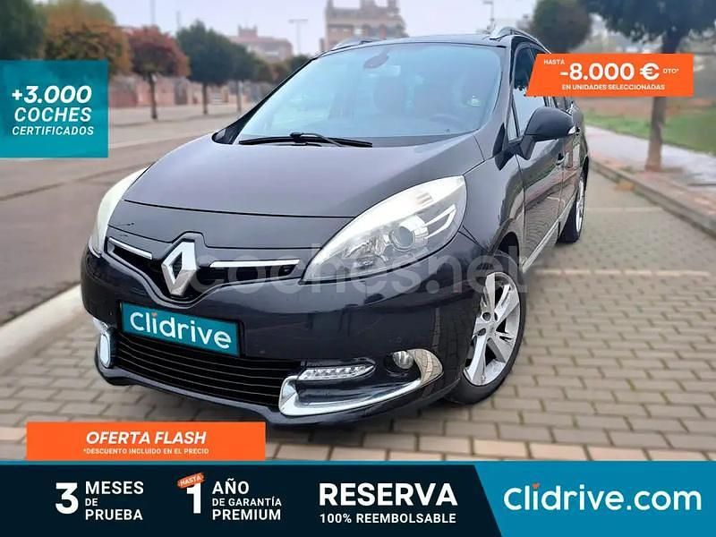 Negro Usado 2013 Renault Grand Scénic III Dynamique Monovolumen | 8190 € (Precio justo) - Imagen 1/4