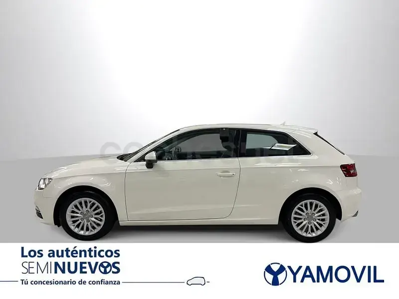 Usado Audi A3 Ambition 150 CV (110 kW) 2013 Blanco Berlina