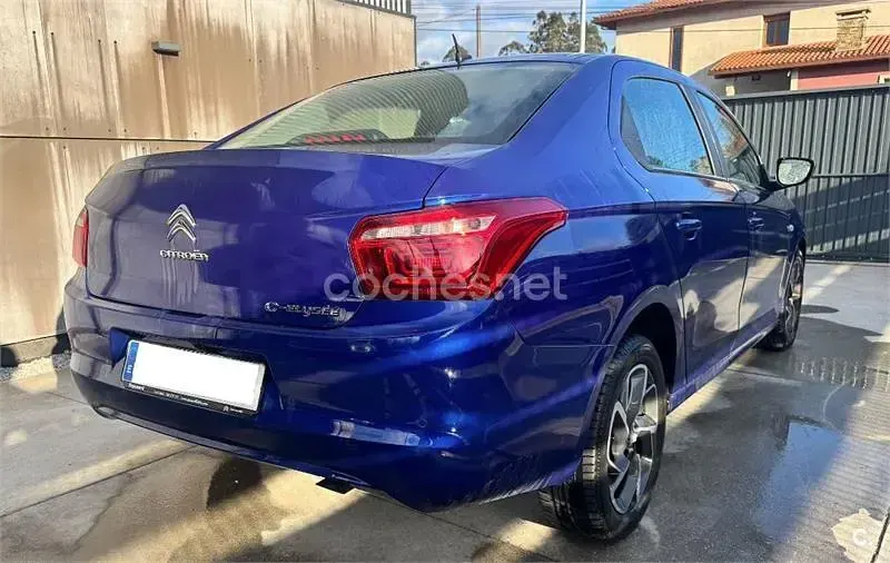 Usado Citroën C-Elysee I Shine 100 CV (73 kW) 2017 Azul Berlina