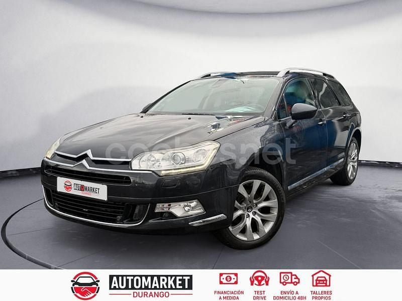 Negro Usado 2012 Citroën C5 Exclusive Familiar | 5990 € (Precio justo) - Imagen 1/4