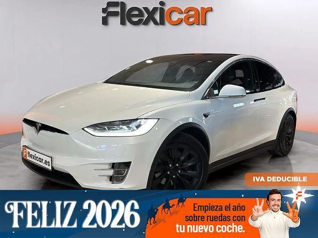 Blanco Usado 2019 Tesla Model X SUV | 37.990 € (Un poco caro) - Imagen 1/4