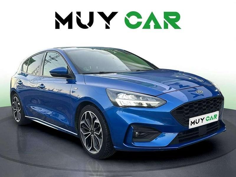 Usado Ford Focus ST-Line 125 CV (91 kW) 2019 Azul Utilitario