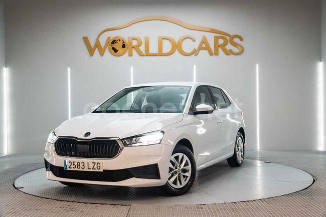 Blanco Usado 2022 Skoda Fabia Berlina | 15.375 € (Precio justo) - Imagen 1/4