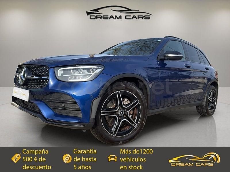 Usado Mercedes GLC220 194 CV (142 kW) 2020 Azul SUV