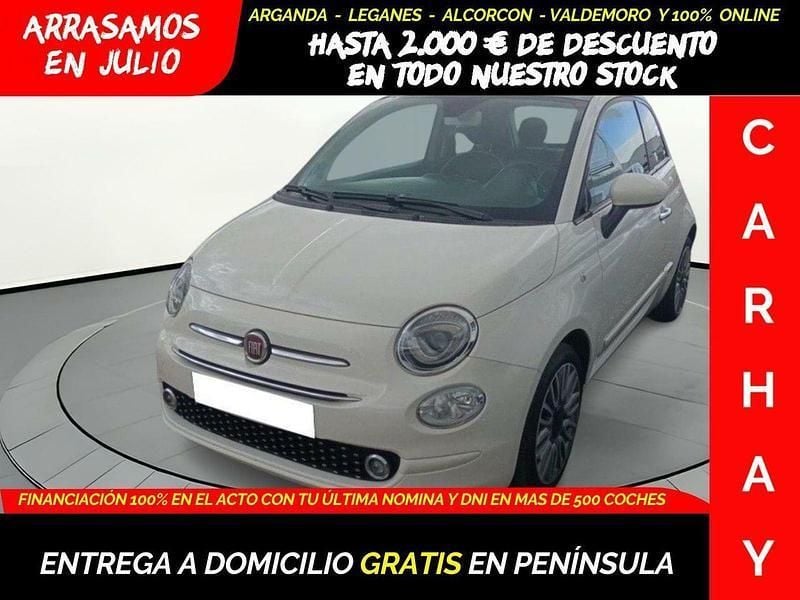 Blanco Usado 2018 Fiat 500 Lounge Berlina | 8990 € (Precio justo) - Imagen 1/4