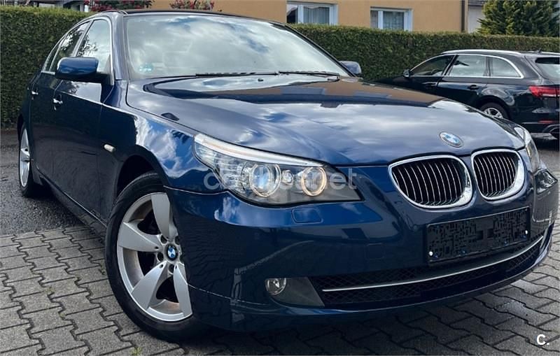 Usado BMW 525 231 CV (169 kW) 2008 Azul Berlina