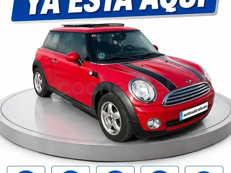 Usado Mini ONE 95 CV (69 kW) 2009 Granate Utilitario