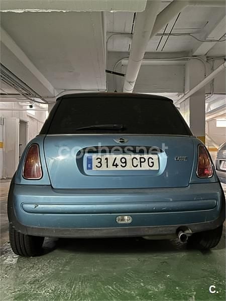 Usado Mini ONE 90 CV (66 kW) 2003 Azul Utilitario