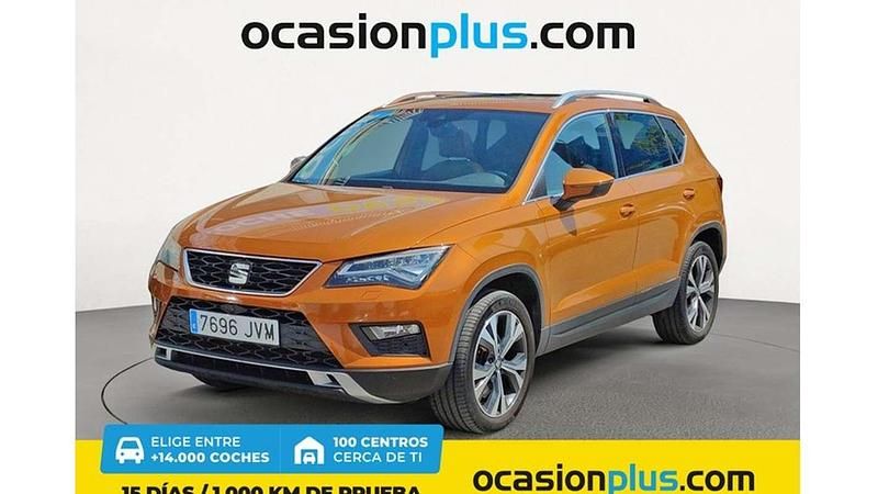 Naranja Usado 2016 Seat Ateca 4Drive SUV | 20.690 € (Precio justo) - Imagen 1/4
