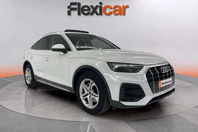 Blanco Usado 2021 Audi Q5 Sportback Advanced Plus SUV | 34.760 € (Super precio) - Imagen 1/4