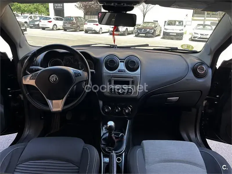 Usado Alfa Romeo MiTo Progression 95 CV (69 kW) 2009 Negro Utilitario