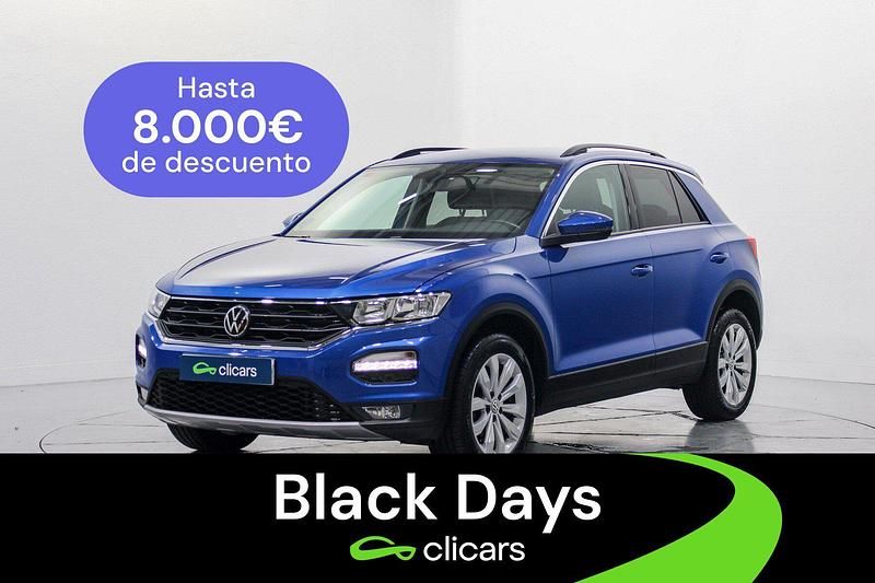 Blanco Usado 2021 VW T-Roc Advance SUV | 21.490 € (Precio justo) - Imagen 1/4