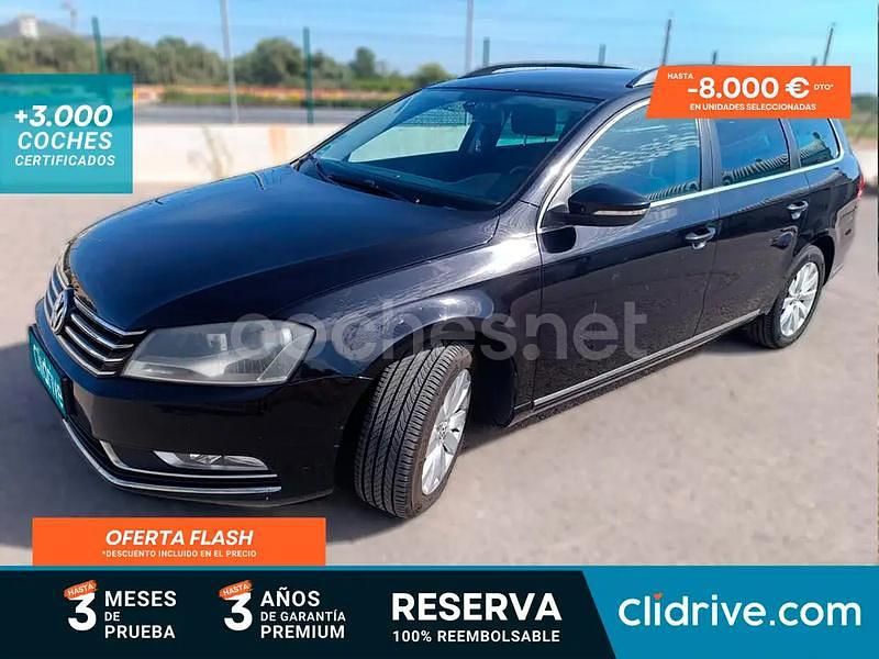 Negro Usado 2011 VW Passat Edition Familiar | 5290 € (Precio justo) - Imagen 1/3