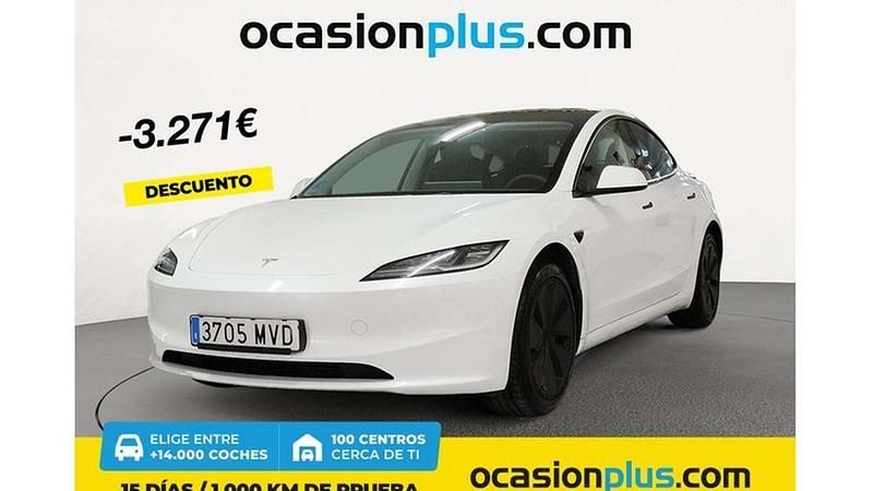 Blanco Usado 2024 Tesla Model 3 Standard Range Berlina | 32.719 € (Precio justo) - Imagen 1/4