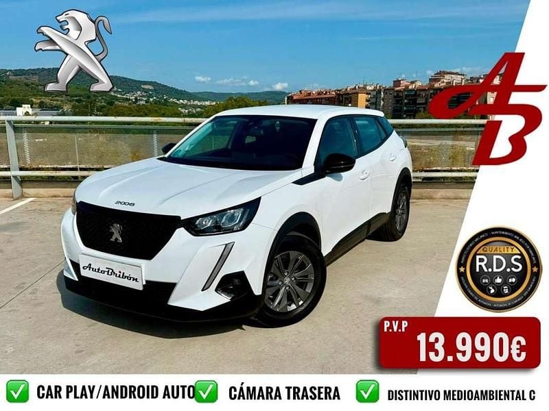Blanco Usado 2021 Peugeot 2008 Allure SUV | 13.990 € (Precio justo) - Imagen 1/4