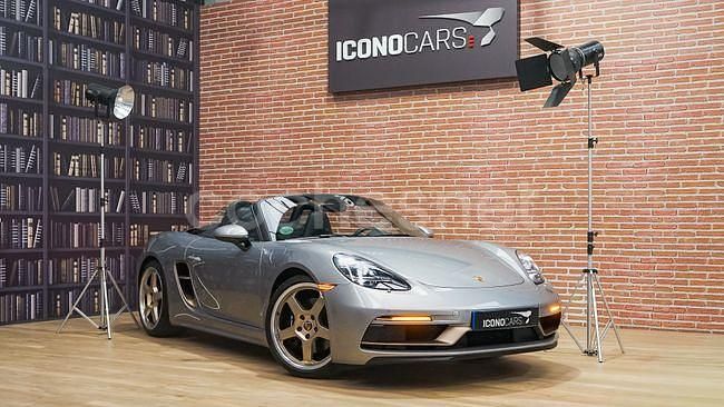 Gris / plata Usado 2021 Porsche 718 Boxster Descapotable | 114.900 € (Precio justo) - Imagen 1/4