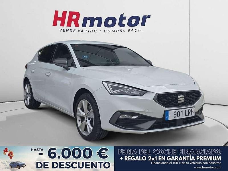 Negro Usado 2021 Seat Leon FR Utilitario | 17.590 € (Buen precio) - Imagen 1/4