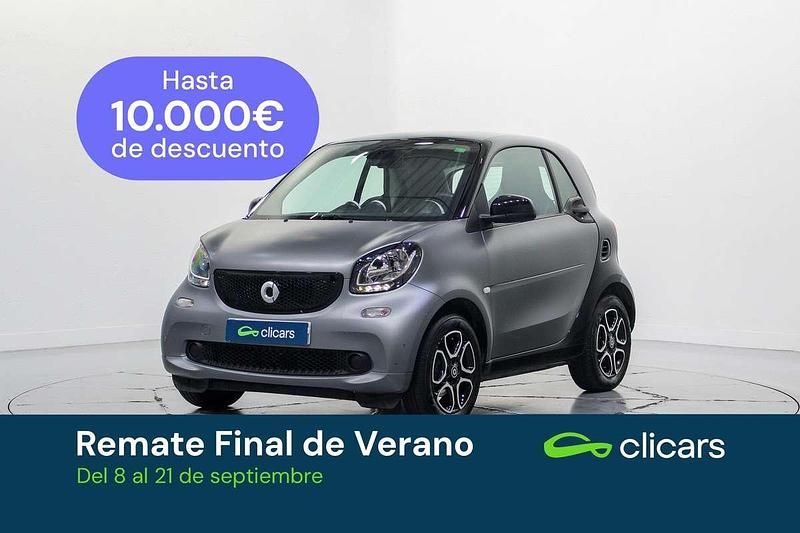 Gris Usado 2015 Smart ForTwo Coupé Prime Coupe | 9190 € (Super precio) - Imagen 1/4
