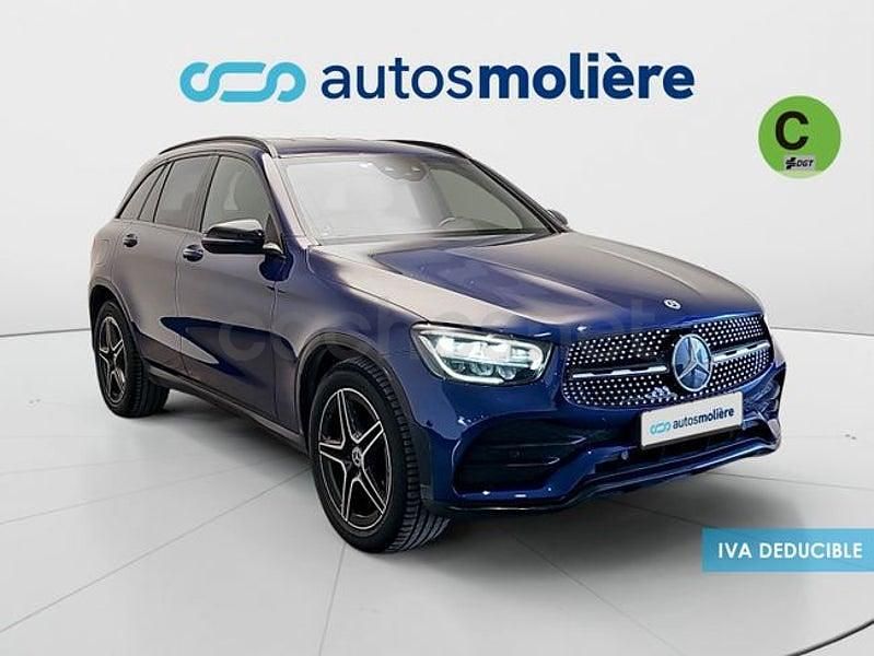 Usado Mercedes GLC220 194 CV (142 kW) 2020 Azul SUV