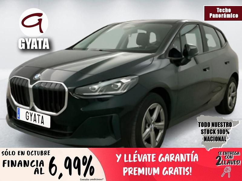 Negro Usado 2024 BMW 218 Active Tourer Monovolumen | 28.490 € (Precio justo) - Imagen 1/4