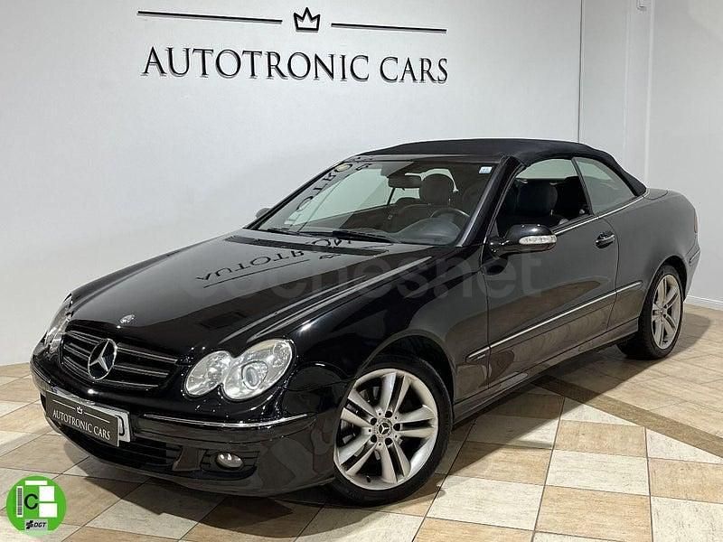 Usado Mercedes CLK200 Avantgarde 184 CV (135 kW) 2008 Negro Descapotable