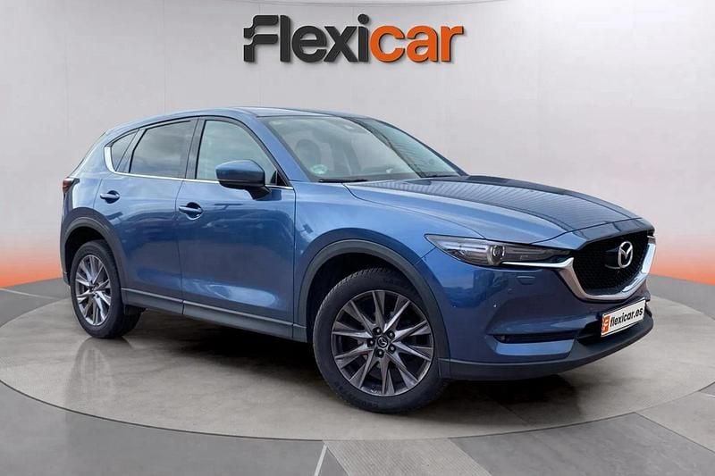 Azul Usado 2019 Mazda CX-5 SUV | 17.990 € (Buen precio) - Imagen 1/4