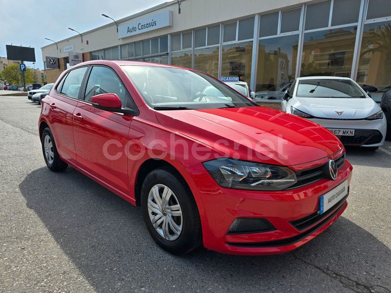 Rojo Usado 2021 VW Polo Edition Berlina | 14.750 € (Buen precio) - Imagen 1/4