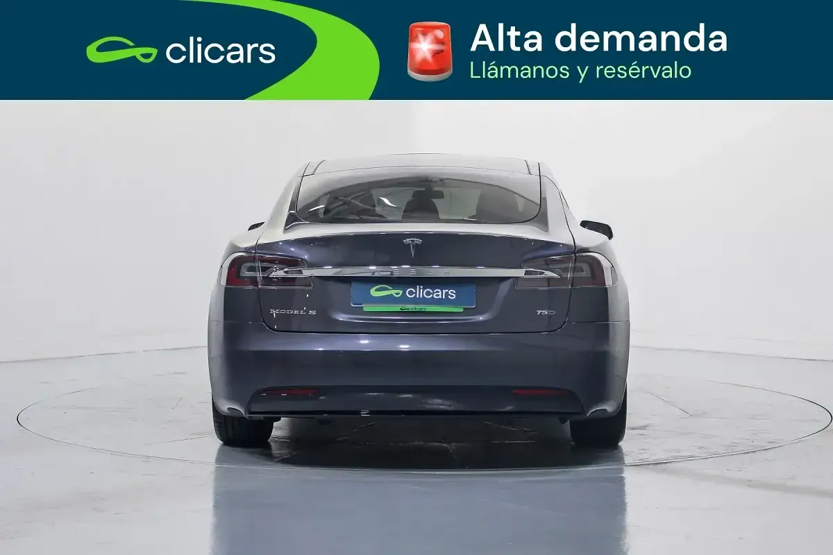 Usado Tesla Model S 244 kW (333 CV) 2017 Gris Utilitario