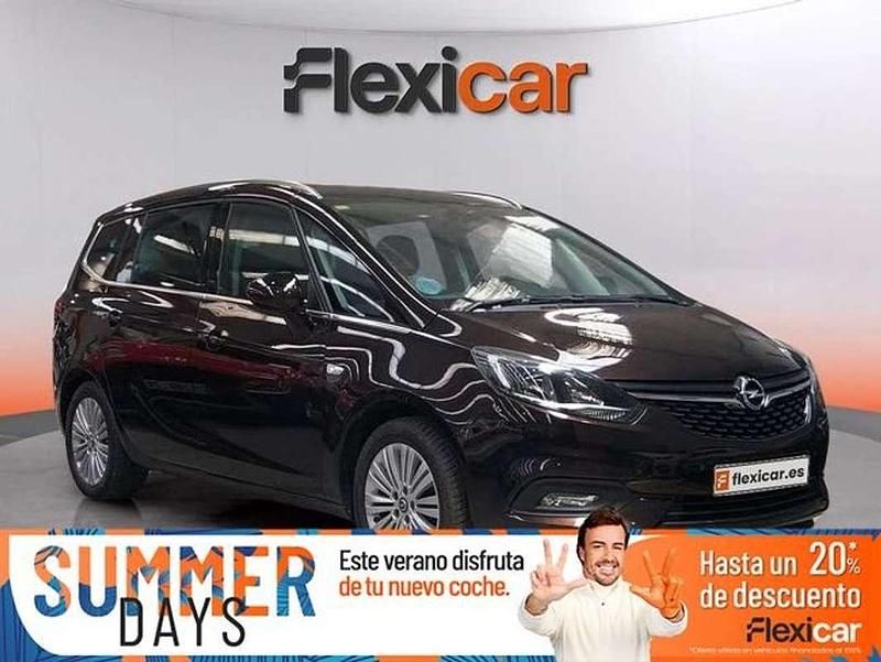 Burdeos Usado 2018 Opel Zafira Selective Monovolumen | 14.470 € (Precio justo) - Imagen 1/4