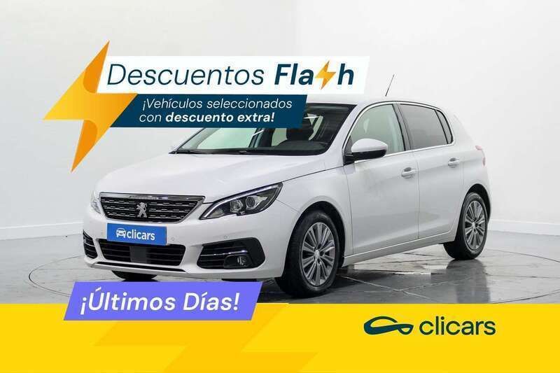 Blanco Usado 2021 Peugeot 308 Allure Utilitario | 14.990 € (Caro) - Imagen 1/4