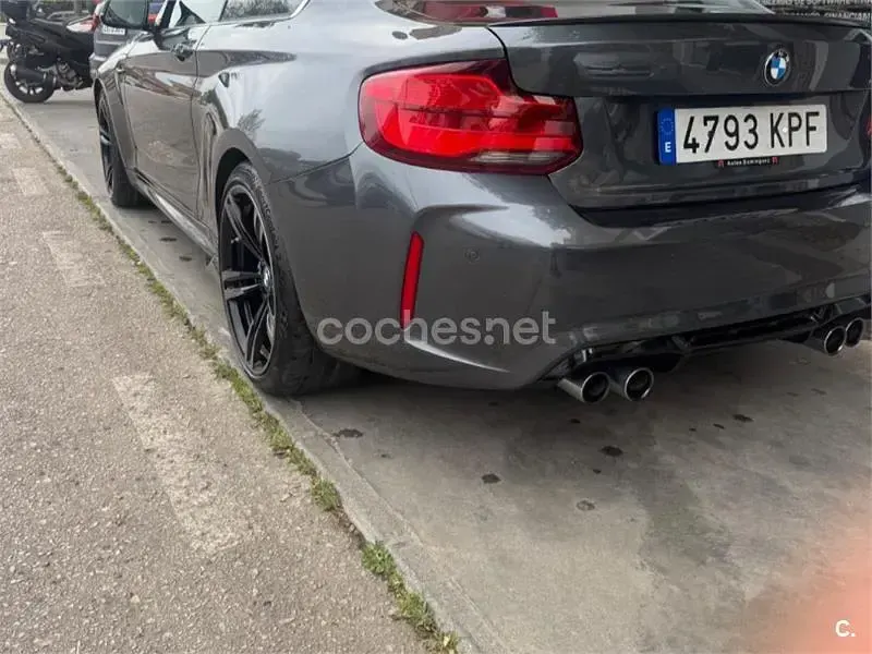 Usado BMW M2 370 CV (272 kW) 2018 Gris / plata Coupe