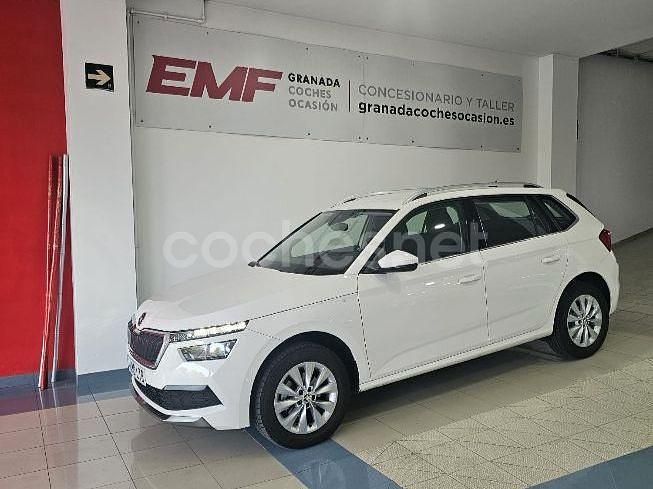 Blanco Usado 2021 Skoda Kamiq Ambition SUV | 18.399 € (Precio justo) - Imagen 1/4