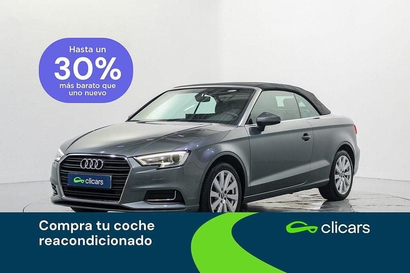 Gris Usado 2017 Audi A3 Cabriolet Design Descapotable | 17.490 € (Precio justo) - Imagen 1/4