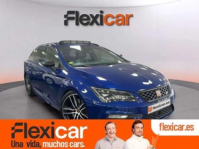 Azul Usado 2018 Cupra Leon Familiar | 23.490 € (Precio justo) - Imagen 1/4