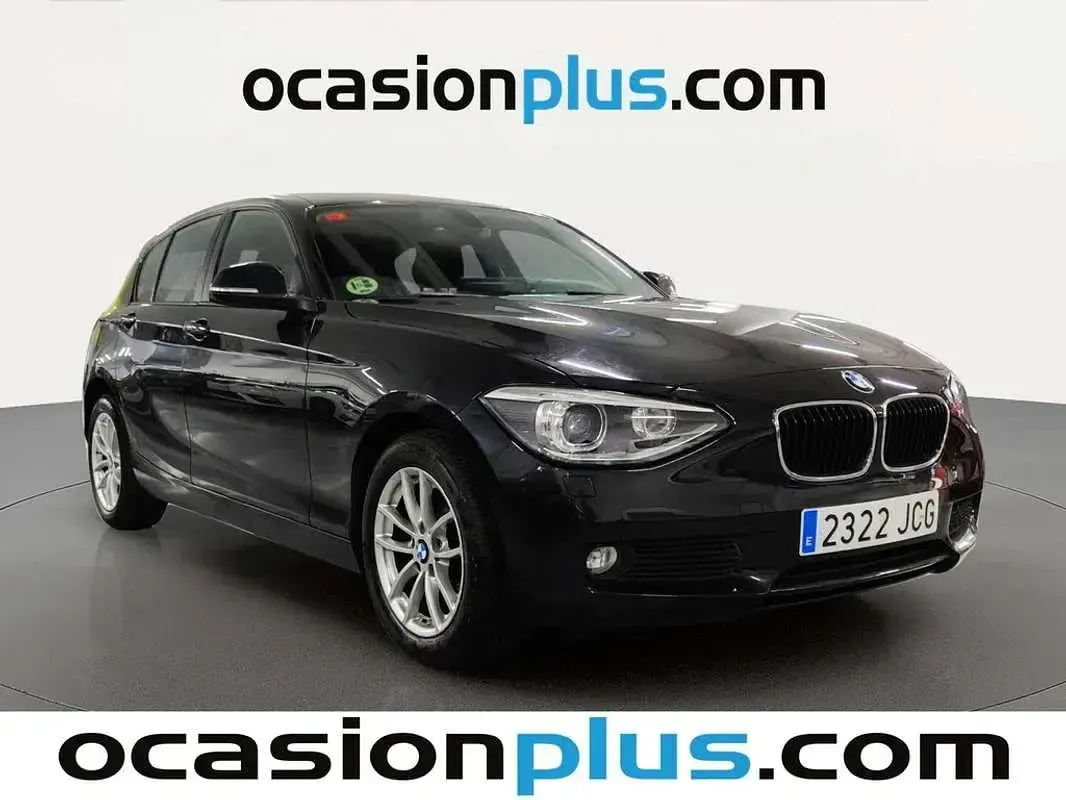 Usado BMW 118 143 CV (105 kW) 2015 Negro Utilitario