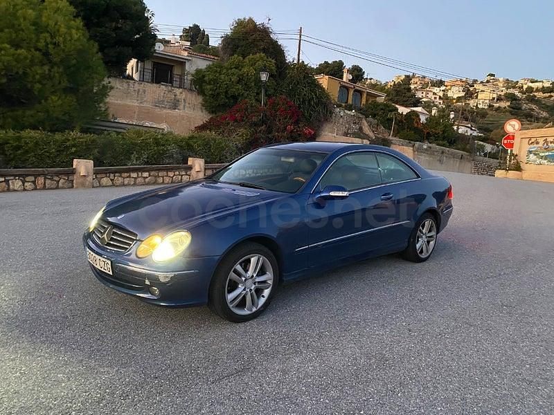 Azul Usado 2004 Mercedes CLK320 Elegance Coupe | 4350 € (Super precio) - Imagen 1/4