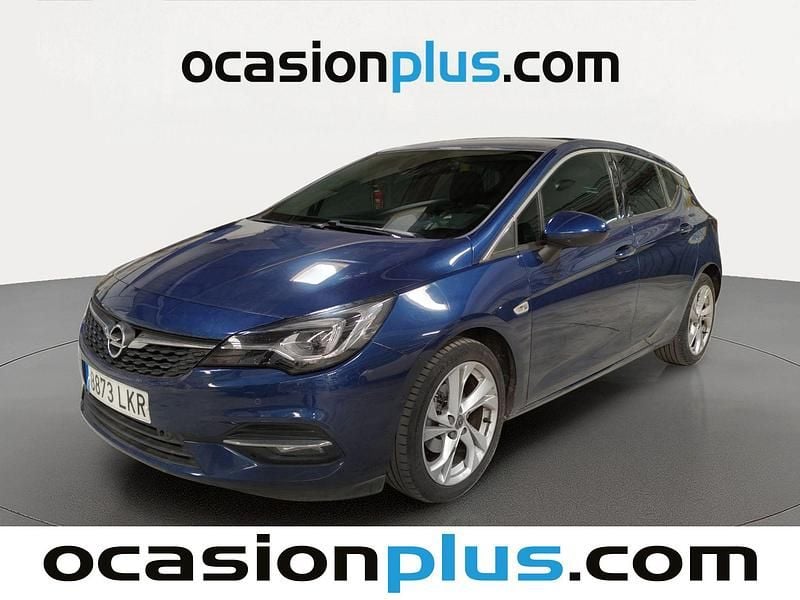 Usado Opel Astra Elegance 145 CV (106 kW) 2020 Azul Utilitario