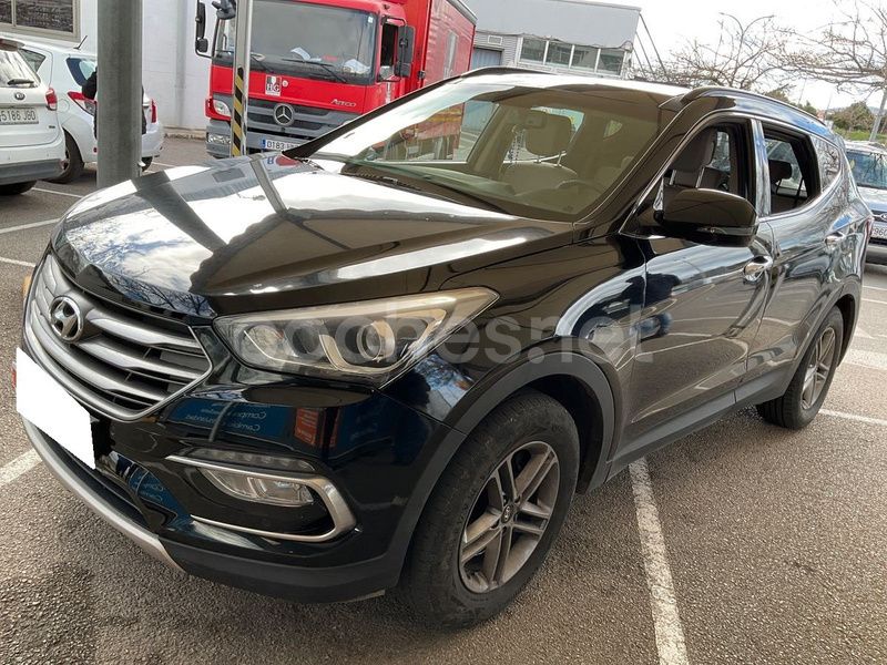 Negro Usado 2016 Hyundai Santa Fe SUV | 16.390 € (Super precio) - Imagen 1/1