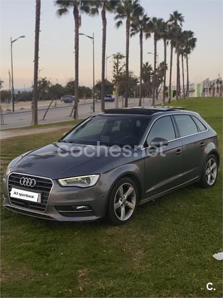 Gris / plata Usado 2014 Audi A3 Ambition Berlina | 13.350 € (Precio justo) - Imagen 1/4