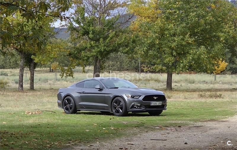 Gris / plata Usado 2017 Ford Mustang Fastback Coupe | 33.500 € (Precio justo) - Imagen 1/4