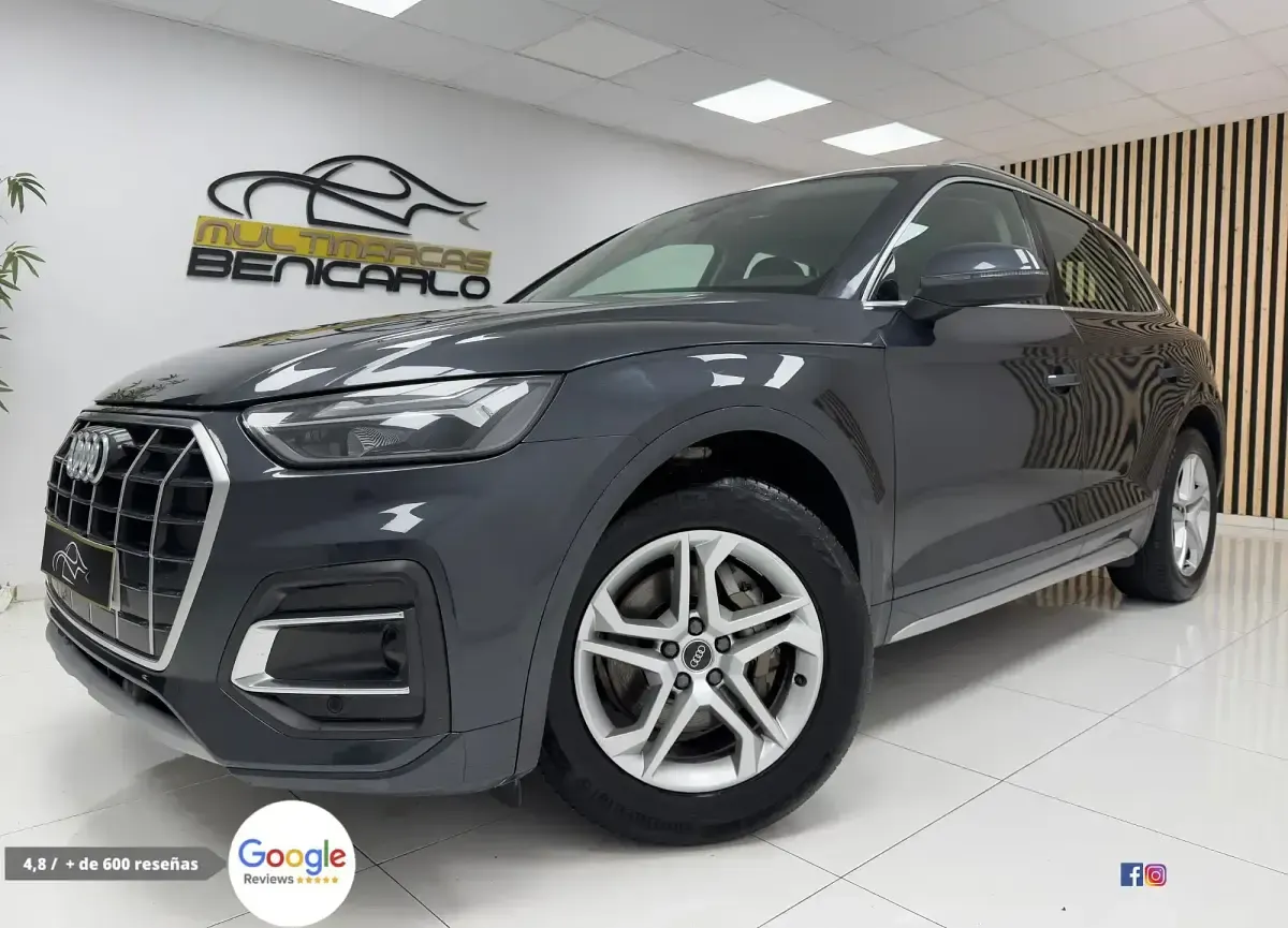 Usado Audi Q5 Advanced 163 CV (119 kW) 2022 Gris SUV